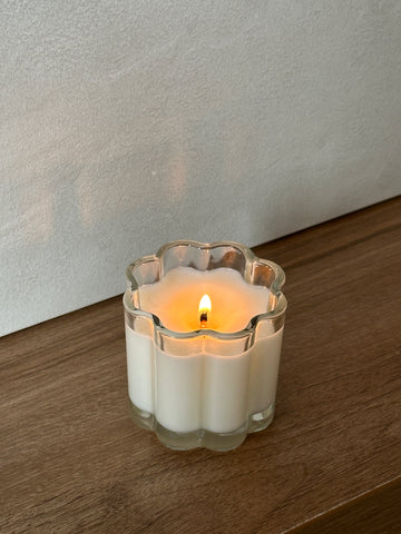 FLOWER GLASS CANDLE