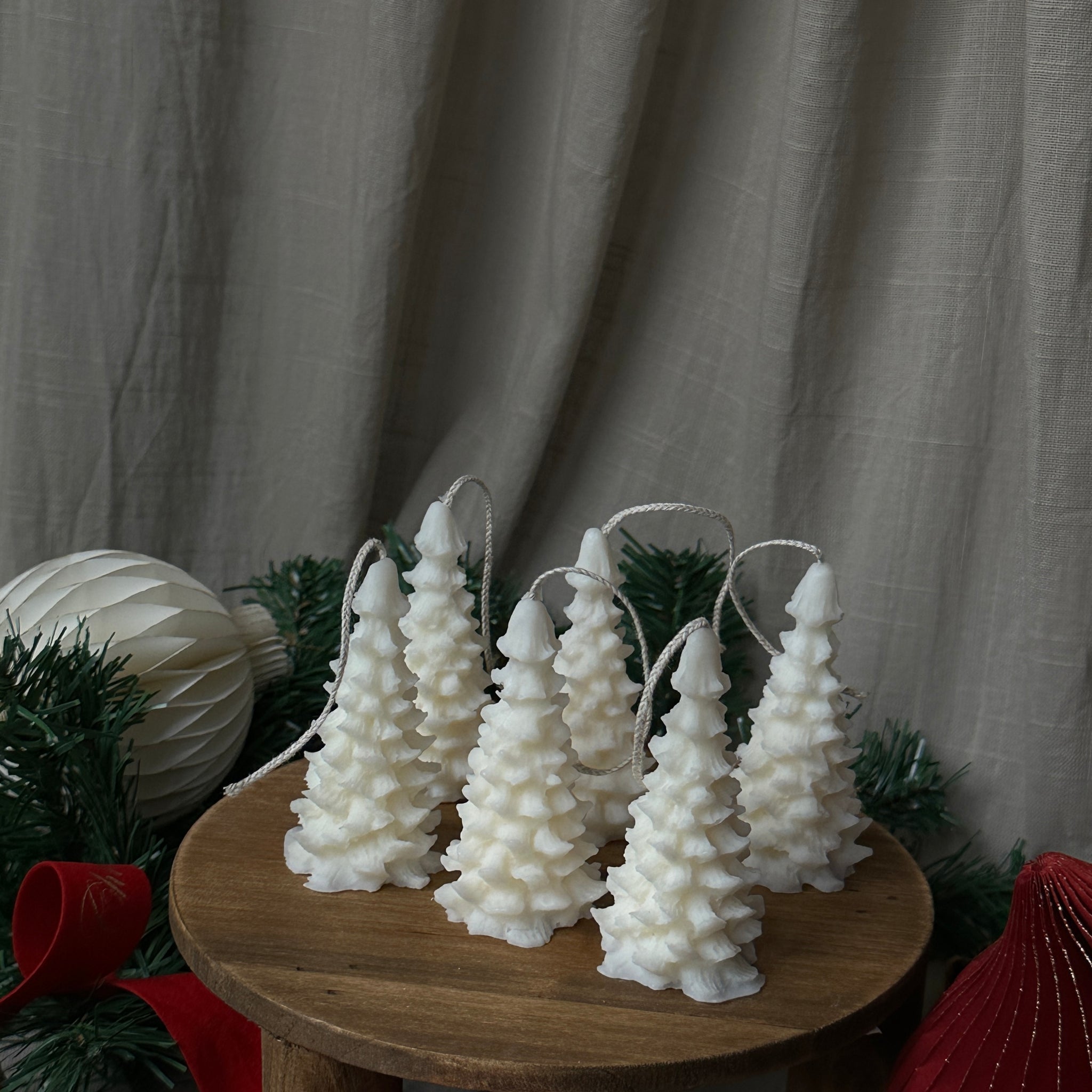 MINI CHRISTMAS TREE Set of 6