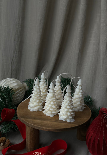 MINI CHRISTMAS TREE Set of 6