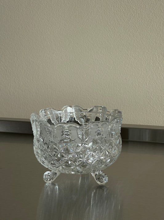HOFBAUER CRYSTAL PAPILLON BOWL