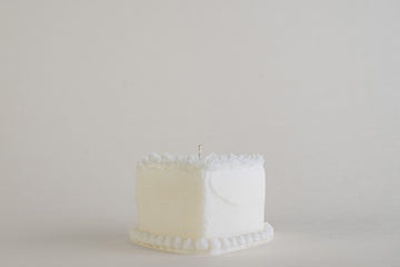 Heart Cake Candle